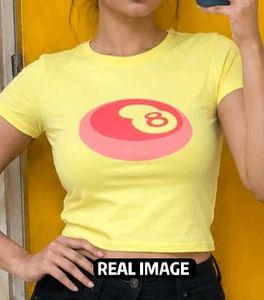 Urgently Selling❤️ Cute Graphic Crop Tops Bundle