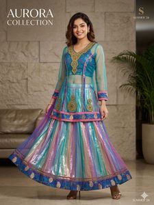 Stunning Multi-Color Lehenga Choli Set