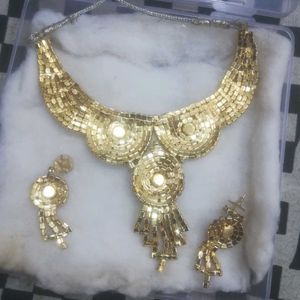 Exquisite Indian Necklace &amp; Earring Set