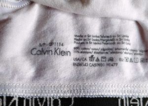 Calvin Klein White Sports Bra