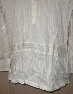 Lightweight Striped Tunic Top
