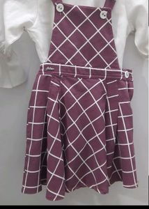 Pinfore Drass With White Top