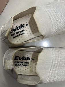White Size 38 Slip-On Sneakers