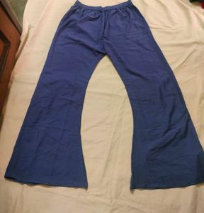 Blue Palazzo and pink pant