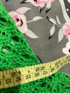 Chic Green Crochet Knit Sweater
