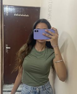 Olive Green Basic T-Shirt