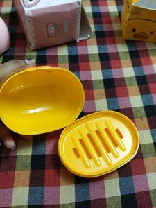 Cute Duck Design Soap Dish Holder