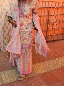 Haldi Sharara Set