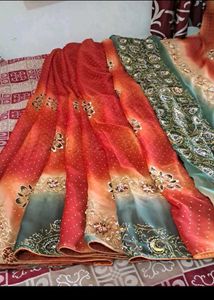 Bandini Print Saree