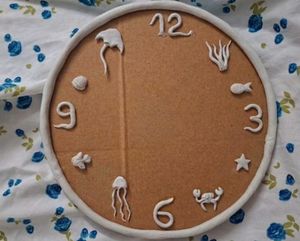 Ocean Inspired Handmade Wall Clock