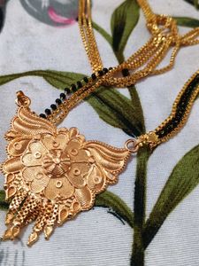 Elegant Gold-Plated Mangalsutra🥰new 🆕