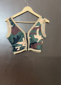 Camo Joggers with Top