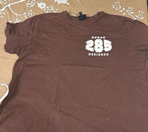 Brown Graphic T-Shirt