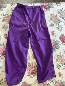 Purple Cargo Style Pants