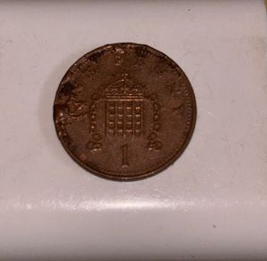 Vintage One Penny Coin