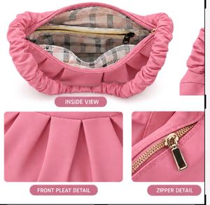 Chic Pleated Hobo Bag