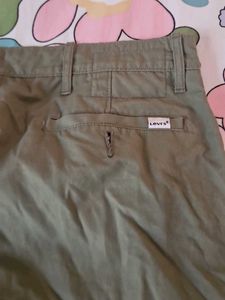 Men's Olive Green Casual Pants