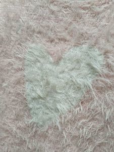 Cute Pink Heart Sweater