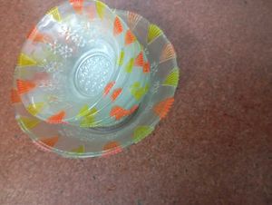 Glass Dessert small 5 &amp; 1 big Bowls
