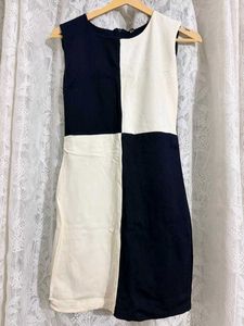 Color Block Sleeveless Dress