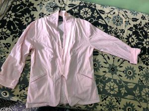 Casual Open Front Jacket