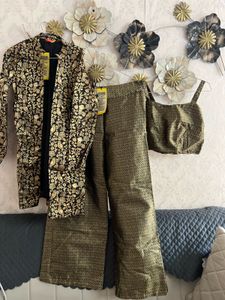 Elegant top Set with Jacket & Pants