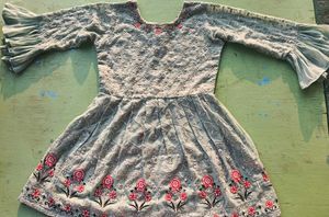 Beautiful Girls' Kurta with Sharara Set