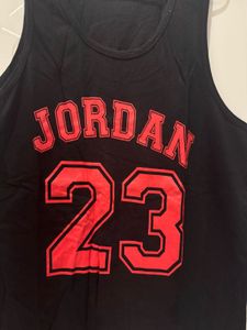 Black "BEAST"  and  “JORDAN”  tank tops