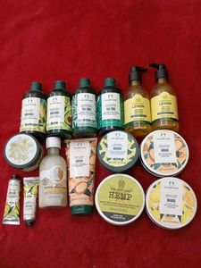 The body shop combo + freebies