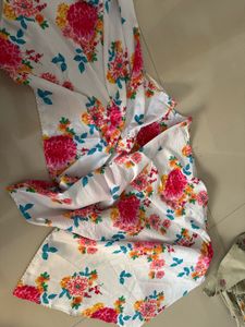 Flower Print Duppata