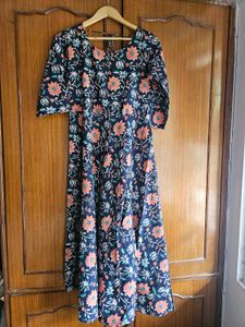 Floral Kurta cum Middi dress