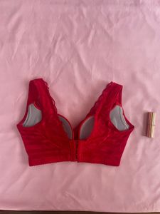 Stunning Red Push Up bra
