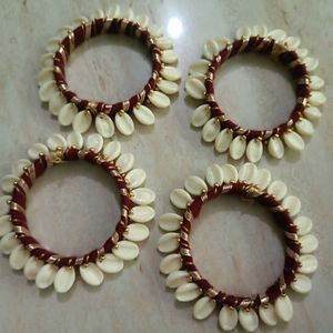 Set of 4 Ethnic Bangles