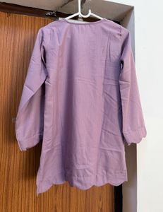 Elegant linen blend Kurta Set