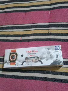 T 800 Smart Watch In Black Strap