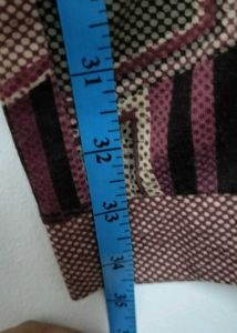 Brown Globus Bodycon Dress with Abstract Print