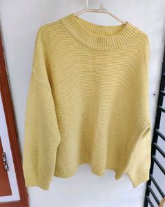 Yellow Knit Sweater