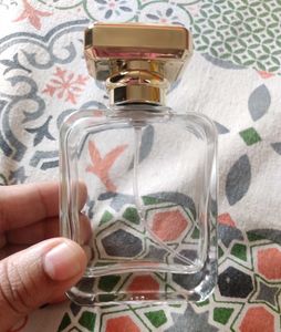 Mild floral feminine Perfume Empty Bottle
