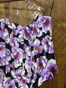 Floral Corset Top(Brand new )