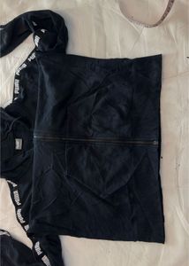 Puma Navy Zip-Up Hoodie Jacket