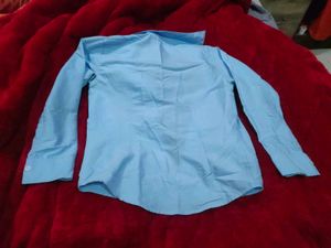 Light Blue Button-Up Shirt