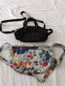 a set of two sling bag