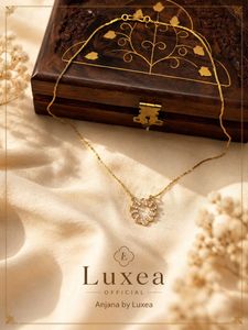 Elegant Gold Heart Necklace
