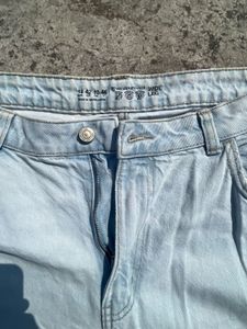 Light Wash Wide Leg Jeans
