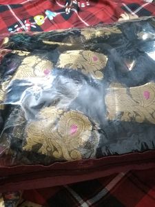 Pure Organza Frock With Benarasee Dupatta