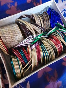 Collection Of Stylish Bangles Plus GOlD City Gol