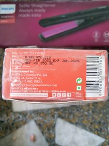 Hair Straightener Unused Pack