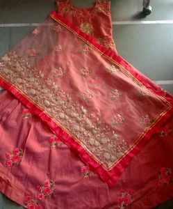 Beautiful Embroidered Lehenga Choli Set