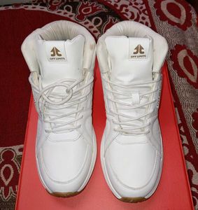 OFF LIMITS White mid-Top Sneakers