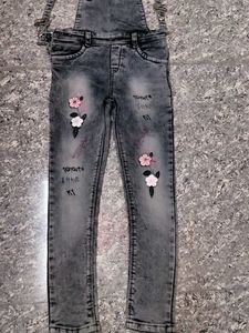 Jumpsuit for Girls grey Denim